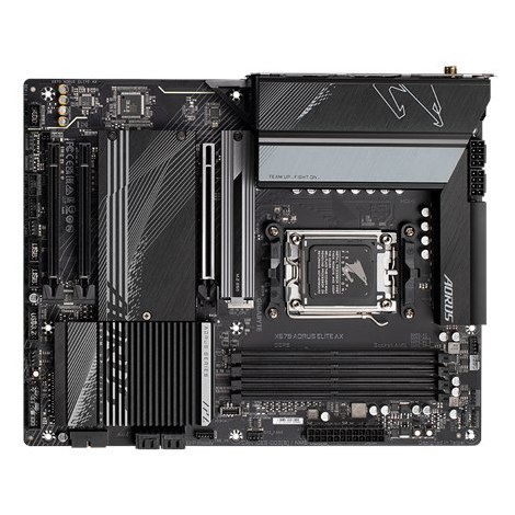Gigabyte | X670 AORUS ELITE AX 1.0A M/B | Processor family AMD | Processor socket AM5 | DDR5 DIMM | Memory slots 4 | Supported h - 5